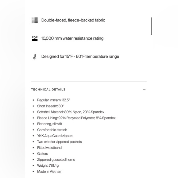 NEW Halfdays Emma Soft Shell Ski Pant - Picture 5 of 10